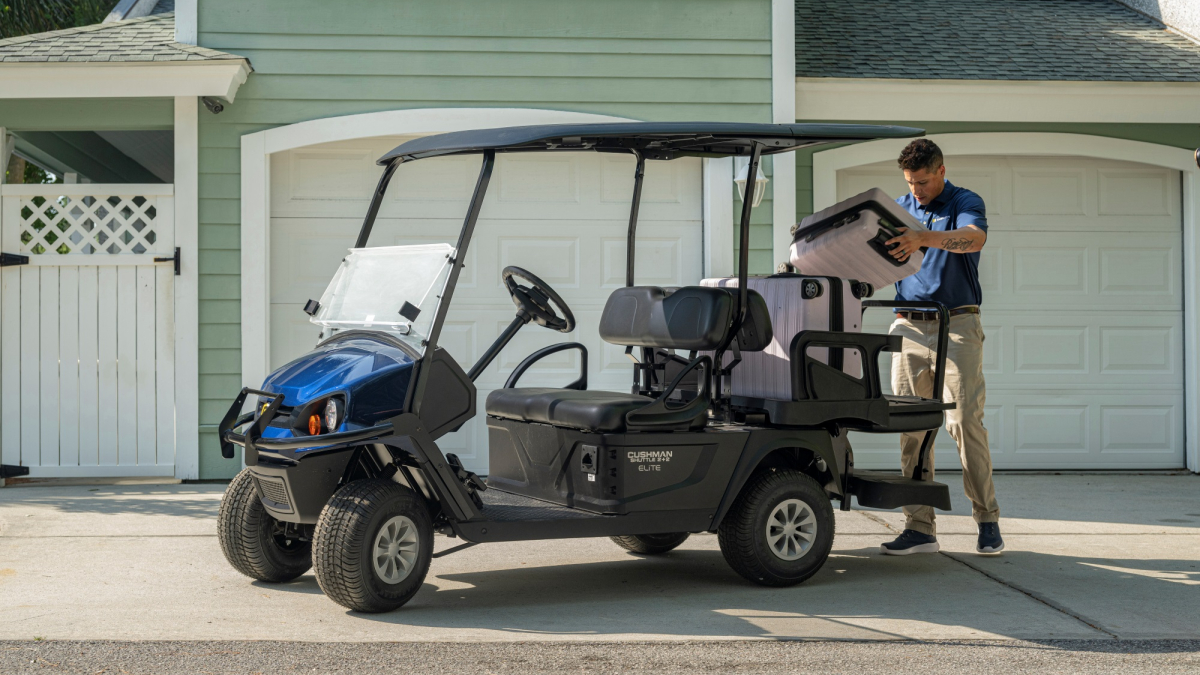Cushman Utility Vehicles, Shuttle 2+2, Personnel Transport