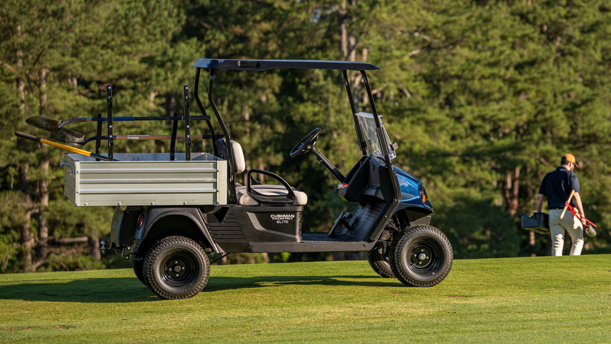 Cushman Hauler PRO-X, Automatic Parking Brake